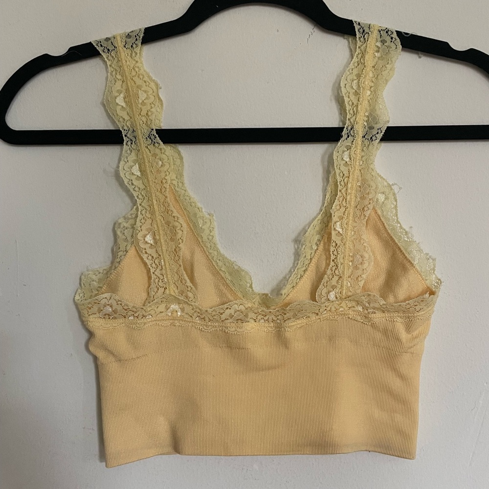 Yellow Cropped Tank - Picture 2 of 4